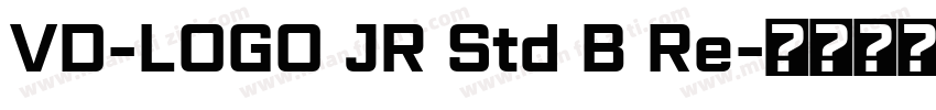 VD-LOGO JR Std B Re字体转换